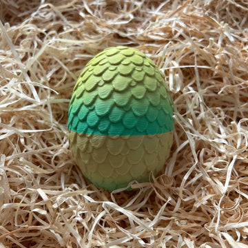 Oeuf vert/jaune mat