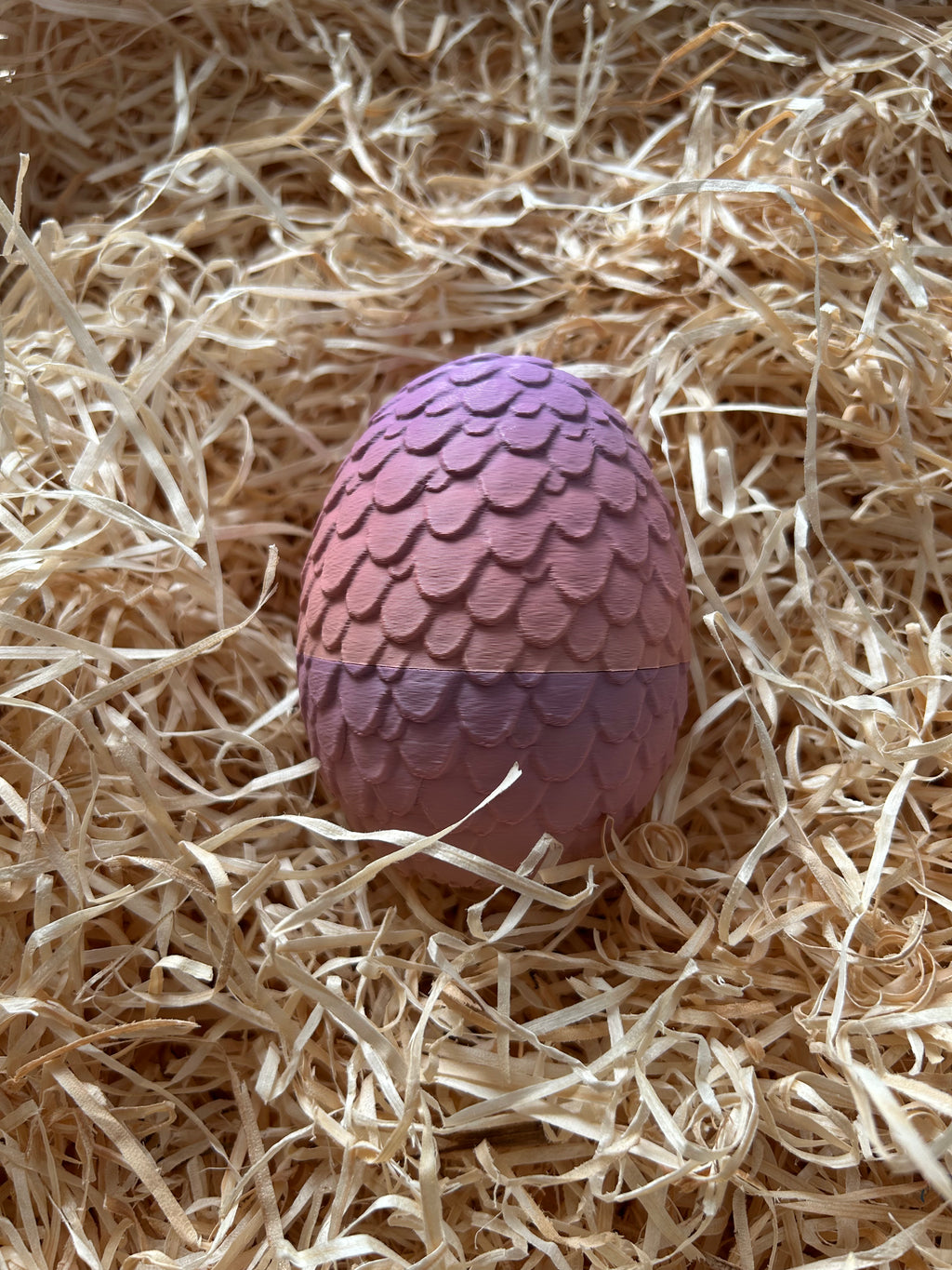 Oeuf mauve/rose